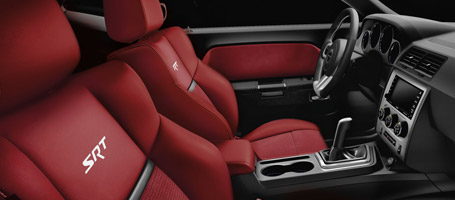 Radar Red Interior is a True Throwback
