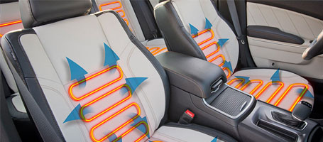 Heated and Ventilated Front Seats