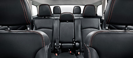 SEVEN-PASSENGER SEATING